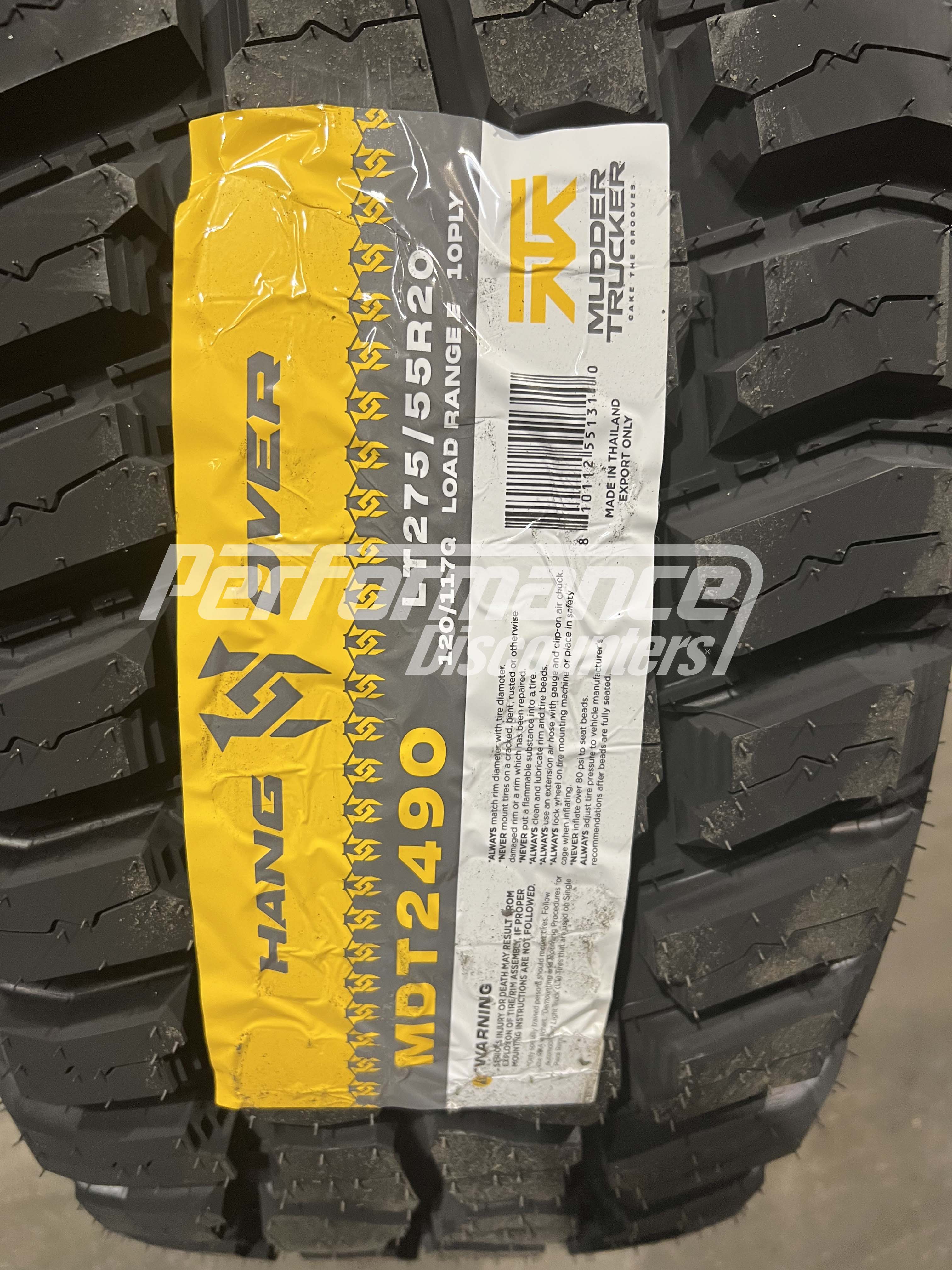 Mudder Trucker Hang Over M/T Tire(s) 275/55R20 120Q LRE BSW