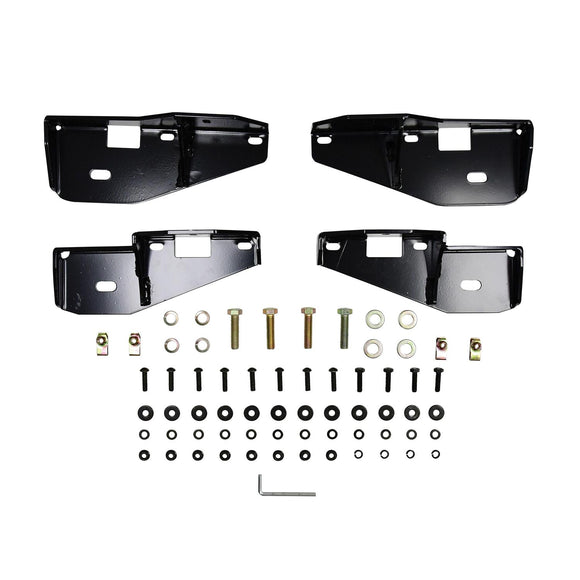 Westin Platinum 4 Oval Nerf Step Bars Powder Coated Black Steel 21-4065