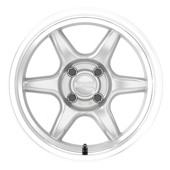 15x8 Kansei K11S Tandem Hyper Silver 4x100 ET0 CB73.1 Wheel