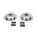 PowerStop Z23 Daily Driver Carbon-Fiber Ceramic Brake Pad and Drilled & Slotted
