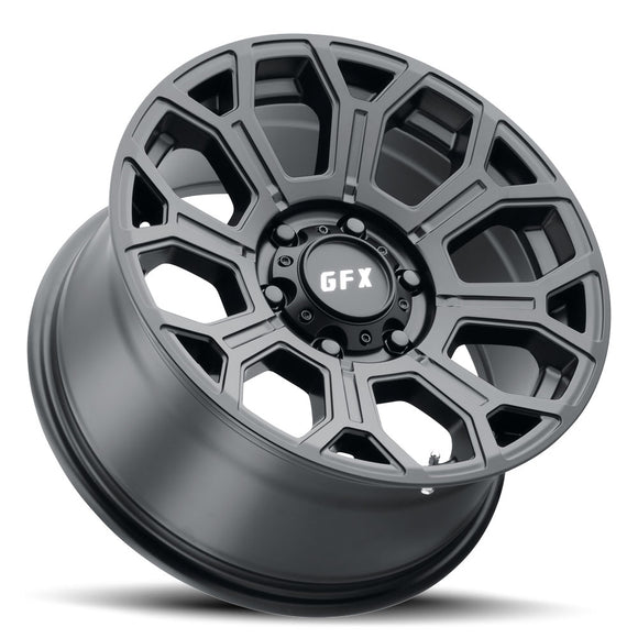 17x8.5 G-FX TR-19 MATTE BLACK 5x127 ET-6 wheel/rim