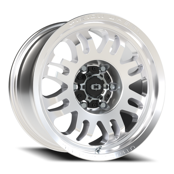 17x9 Vision 409 Inferno Machined Wheel 6x135 ET12 CB87.1