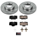 PowerStop OE Stock Replacement Low-Dust Ceramic Brake Pad and Rotor Kit