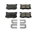 PowerStop Z17 Evolution Ceramic Brake Pads With Hardware