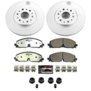 Z36 Truck & Tow Premium Carbon-Fiber Ceramic Brake Pad and Fully Coated Rotor Ki