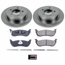 PowerStop OE Stock Replacement Low-Dust Ceramic Brake Pad and Rotor Kit