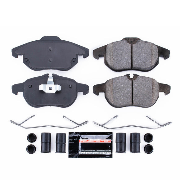 PowerStop Z23 Evolution Sport Carbon-Fiber Brake Pads With Hardware