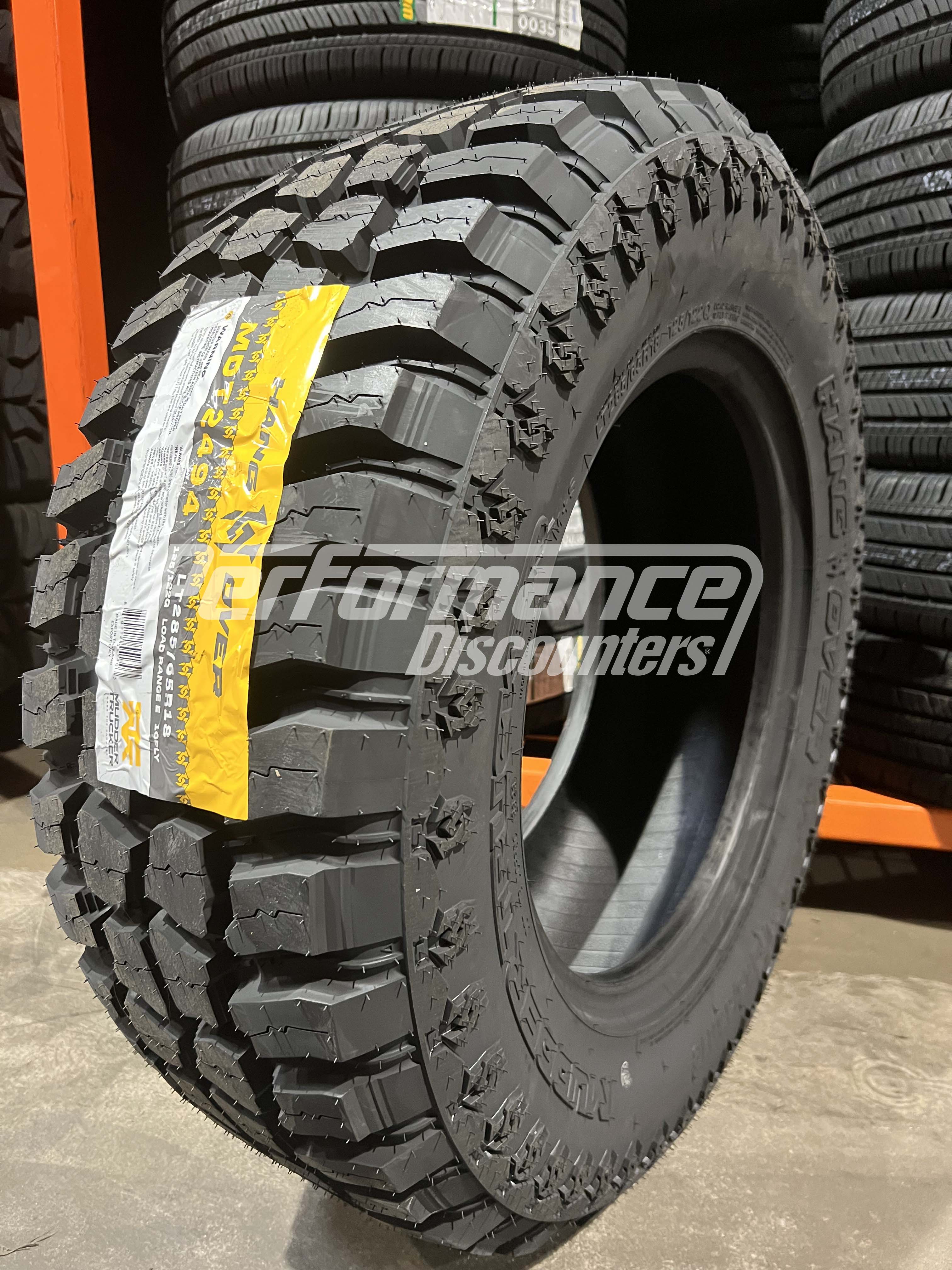 Mudder Trucker Hang Over M/T Tire(s) 285/65R18 125Q LRE BSW - 0