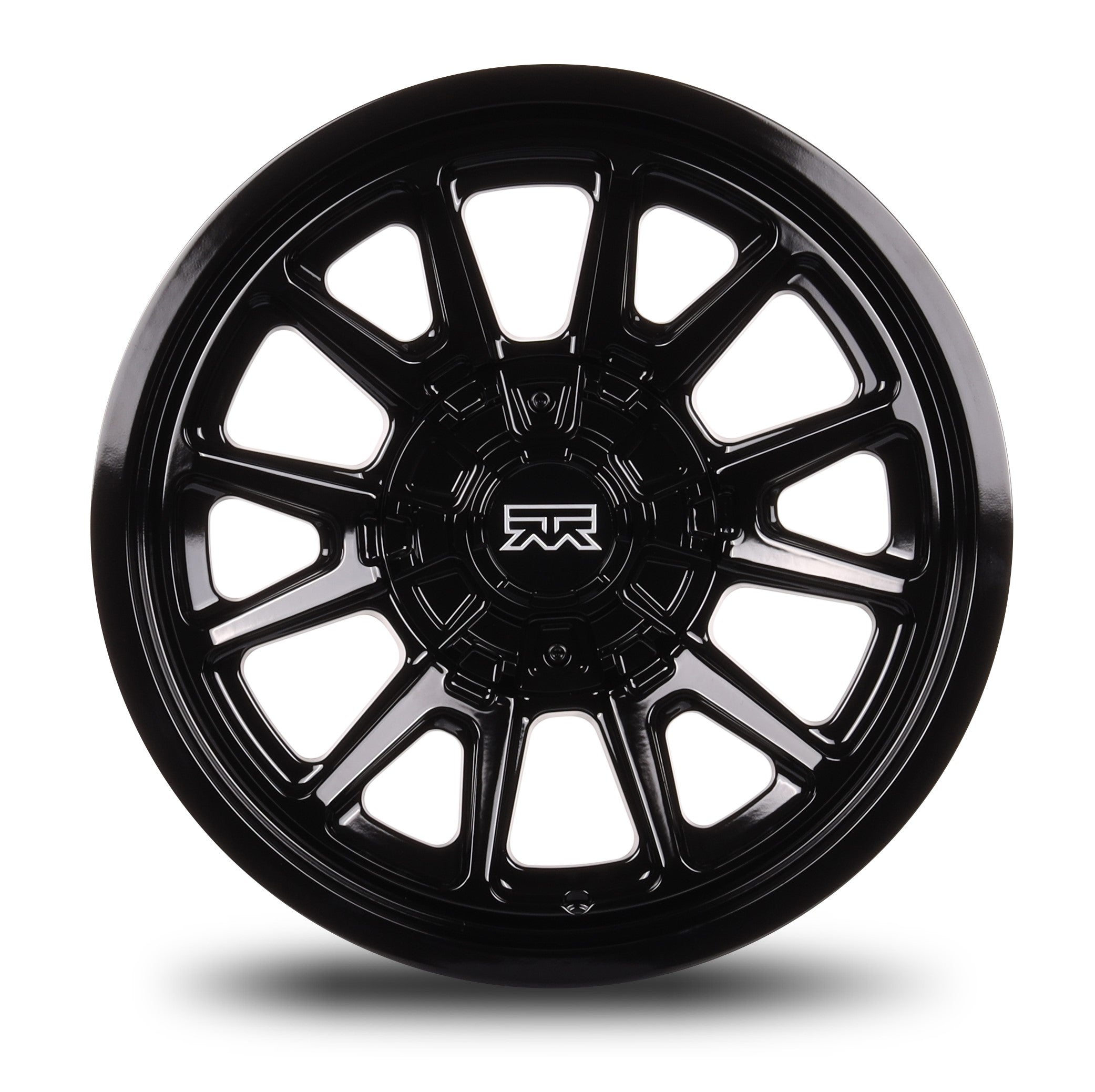 18x9 Mudder Trucker MT706 Detox Black 5x127 5x5 5x139.7 5x5.5 ET-12 Wheel - 0