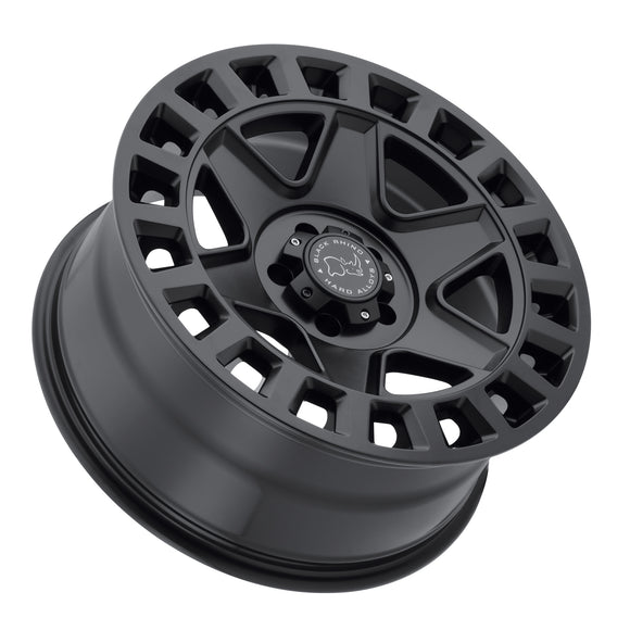 17X9 Black Rhino York Matte Black Wheel/Rim 5X127 ET-12 5-127 17-9