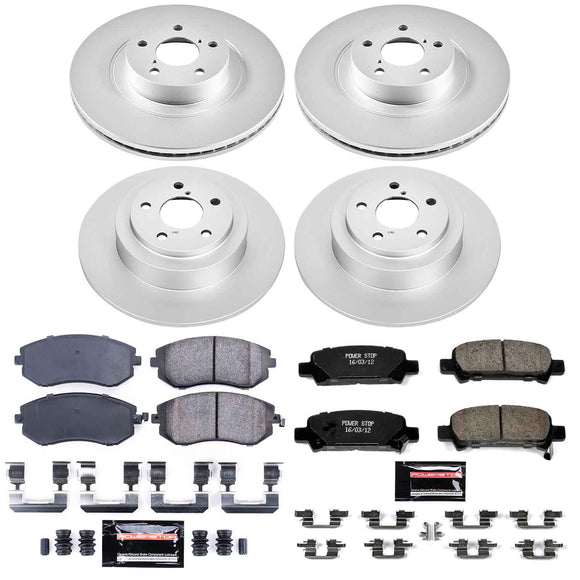 Z23 Daily Driver Premium Carbon-Fiber Ceramic Brake Pad and Fully Coated Rotor K