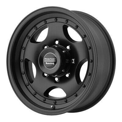 16X8 American Racing AR23 Black Wheel 5X139.7 ET0 5-139.7 16-8 AR236885B