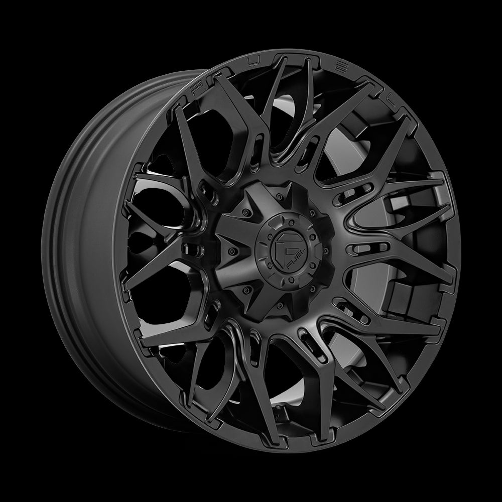 20X10 Fuel D772 TWITCH Blackout 8X180 ET-18 wheel/rim - 0