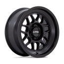 18X8.5 KMC KM725 Terra Satin Black 6X139.7 6X5.5 ET0 Wheel Rim-1