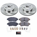 PowerStop OE Stock Replacement Low-Dust Ceramic Brake Pad and Rotor Kit