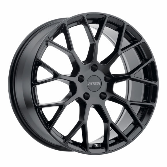 16X7 Petrol P2B G-BLK 4X100 ET40 wheel/rim