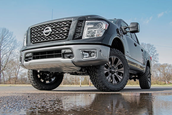 Rough Country 3" Lift Kit N3 Struts And Shocks For Nissan Titan 4WD 2017-2024