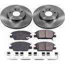 PowerStop OE Stock Replacement Low-Dust Ceramic Brake Pad and Rotor Kit