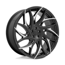 26X10 DUB S259 G.O.A.T. Gloss Black-MCH-SPK 5X127 ET10 wheel/rim