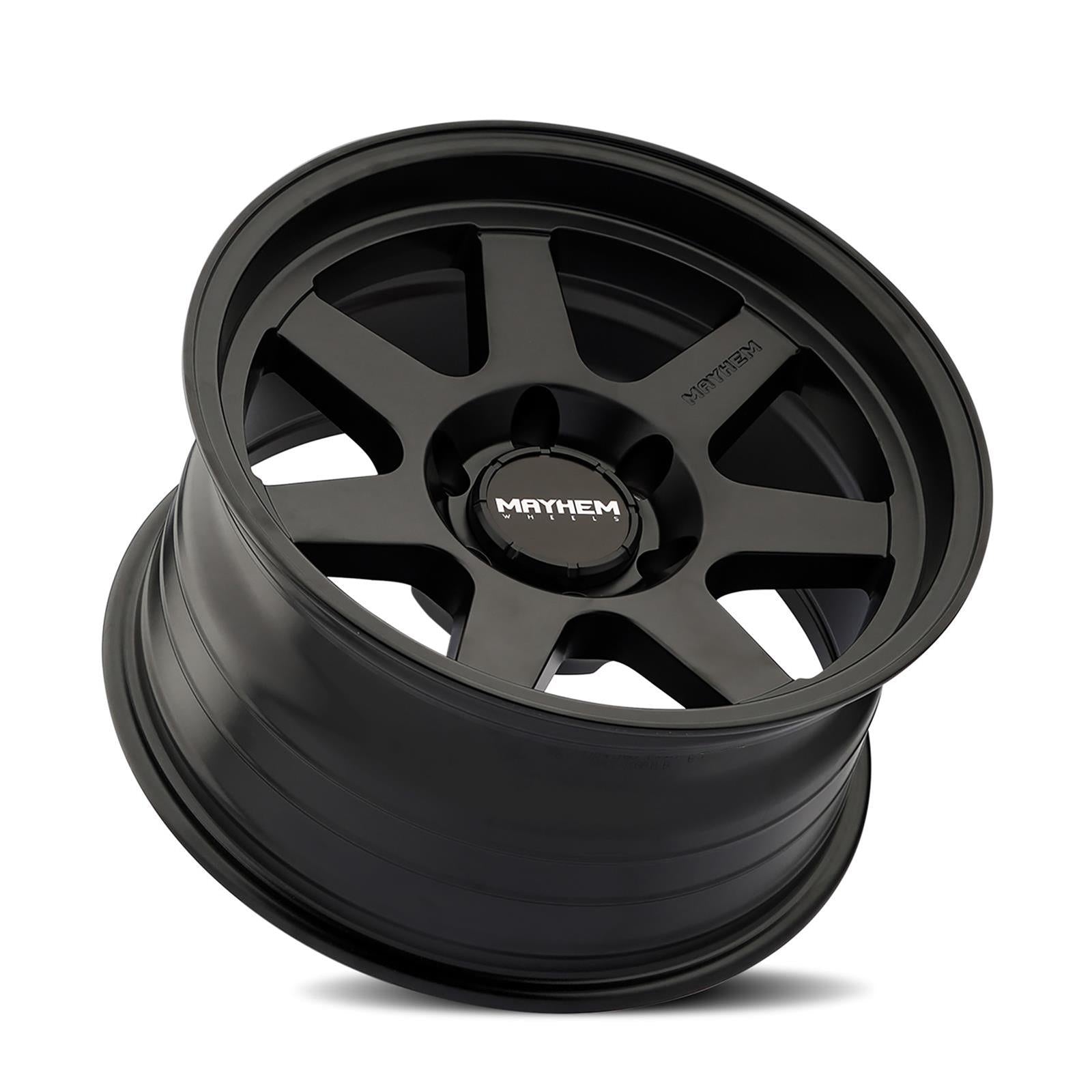 17x9 Mayhem 8307 Convoy Satin Black 6x135 ET-6 Wheel Rim