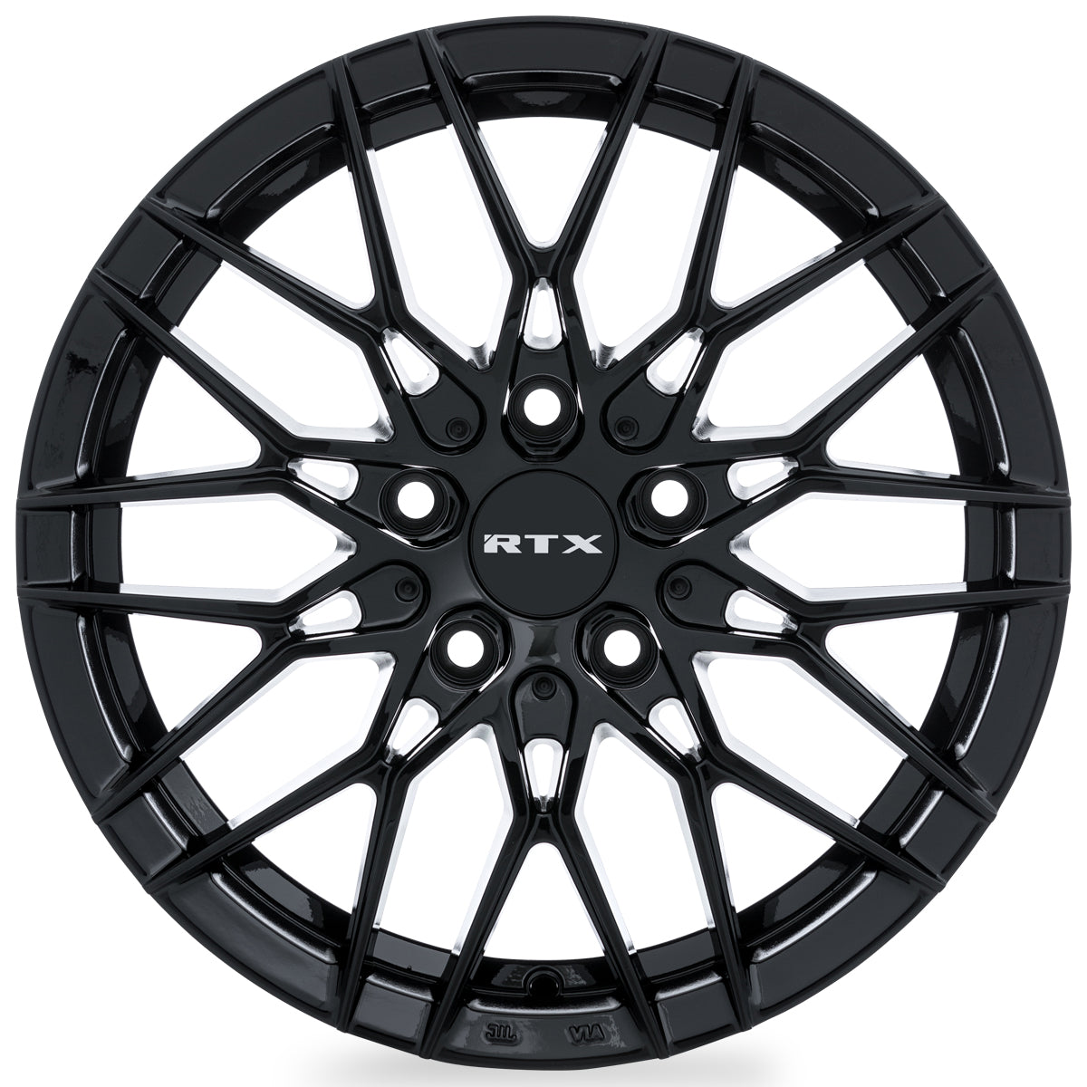 18x8 RTX V20 Gloss Black 5x114.3 ET42 wheel/rim