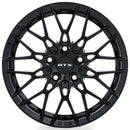 18x8 RTX V20 Gloss Black 5x114.3 ET42 wheel/rim-5