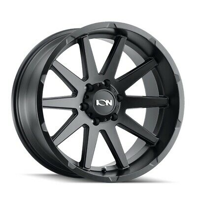 20X9 Ion Alloy 143 Black-Matte Wheel/Rim 6x135 ET0 143-2936MB