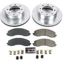 PowerStop Z23 Daily Driver Carbon-Fiber Ceramic Brake Pad and Drilled & Slotted