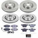 PowerStop Track Day Spec High-Performance Brake Pad and Rotor Kit