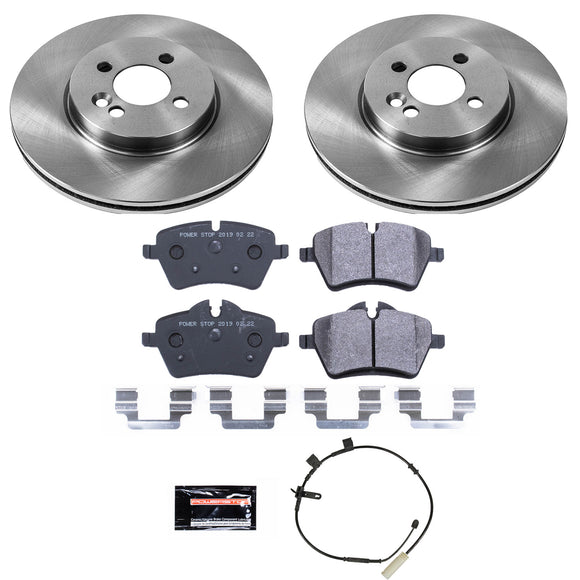 PowerStop Track Day Spec High-Performance Brake Pad and Rotor Kit
