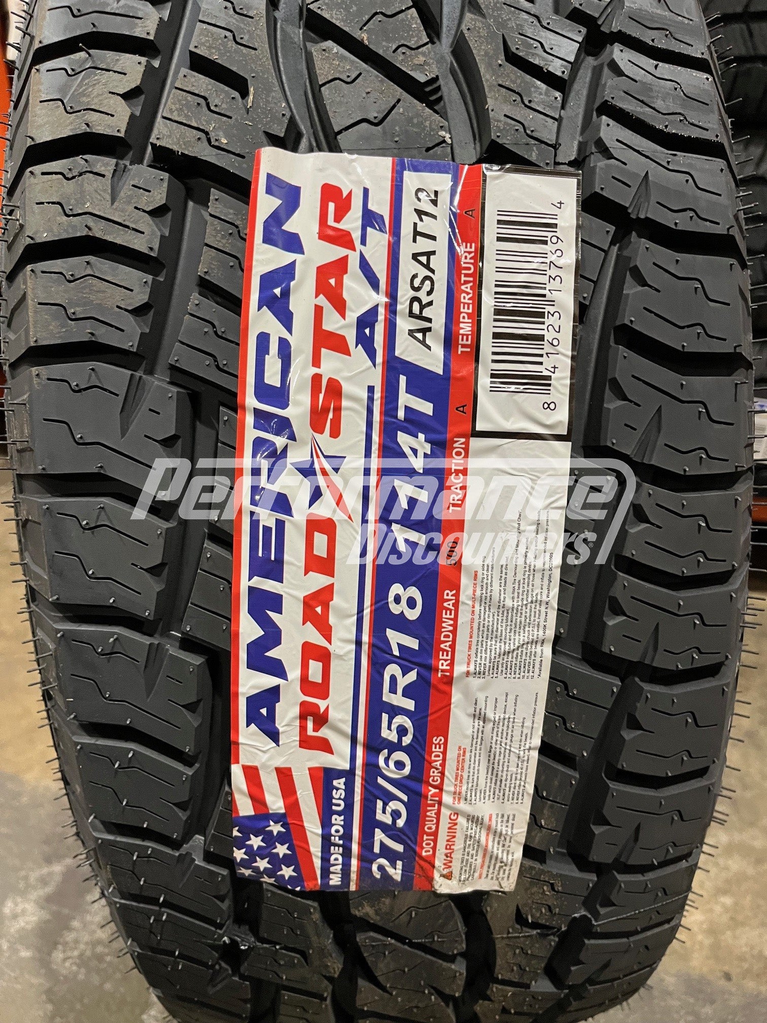 American Roadstar A/T Tire(s) 275/65R18 114T SL BSW 275 65 18 2756518