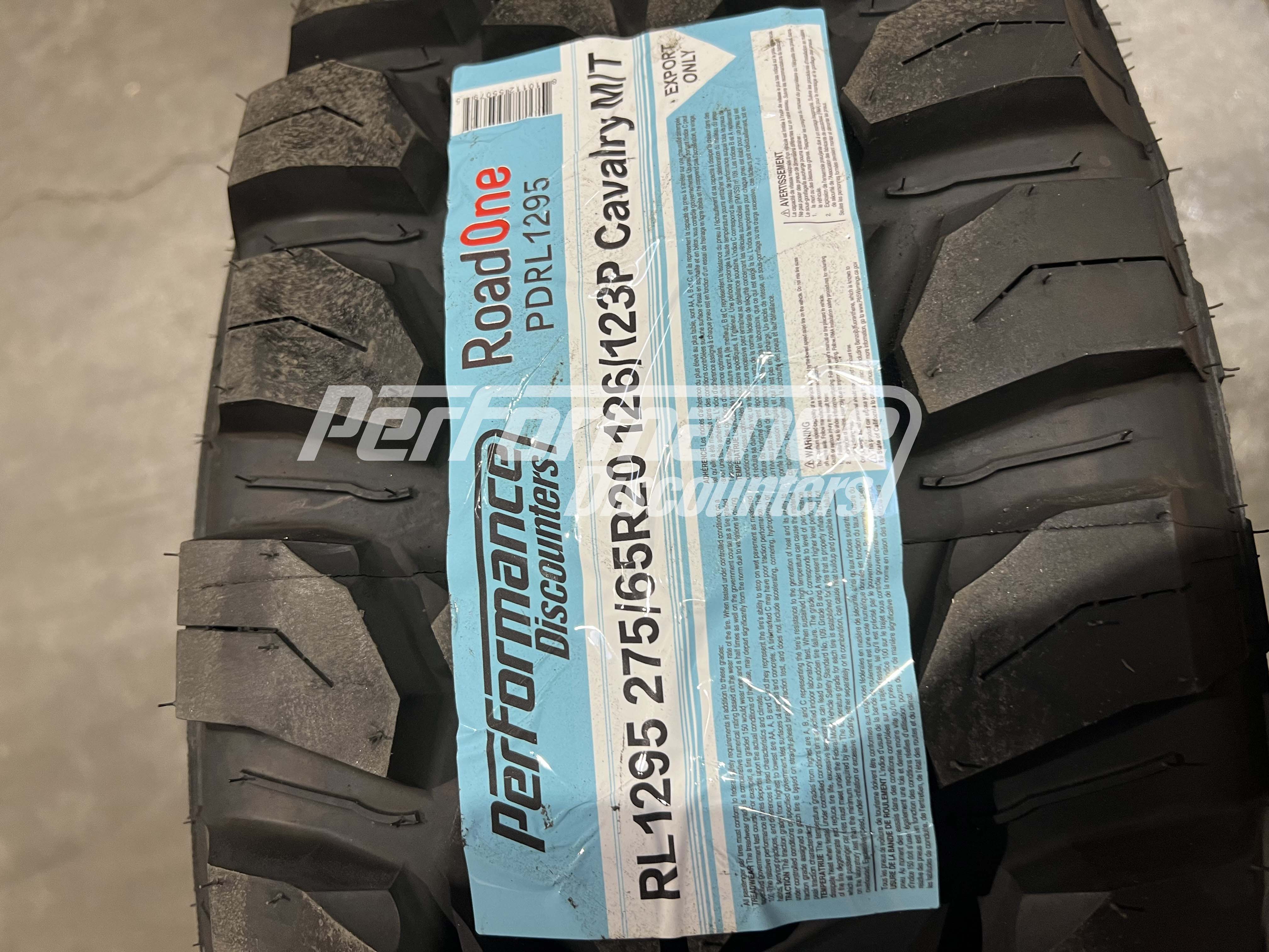 Roadone Cavalry M/T Mud Tire(s) 275/65R20 LRE BSW 126P 2756520