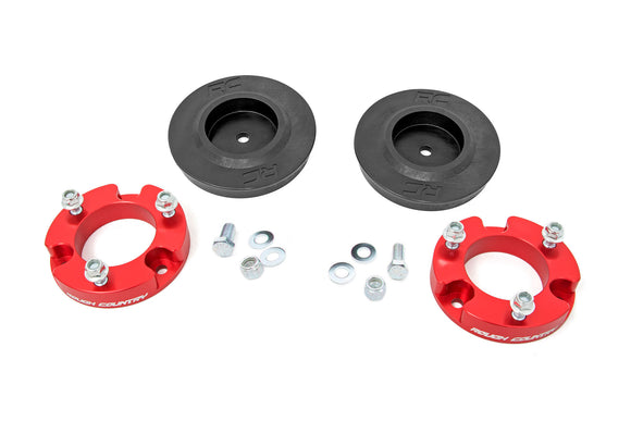 2 Inch Lift Kit - Red Spacers - Toyota FJ Cruiser 2WD/4WD (07-14)