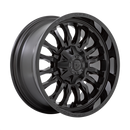 22x10 Fuel Off-Road D796 Arc Matte Black with Gloss Black Lip 6x135 ET-18 Wheel