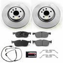 PowerStop Genuine Geomet Coated Rotor and Carbon-Fiber Ceramic Brake Pad Kit