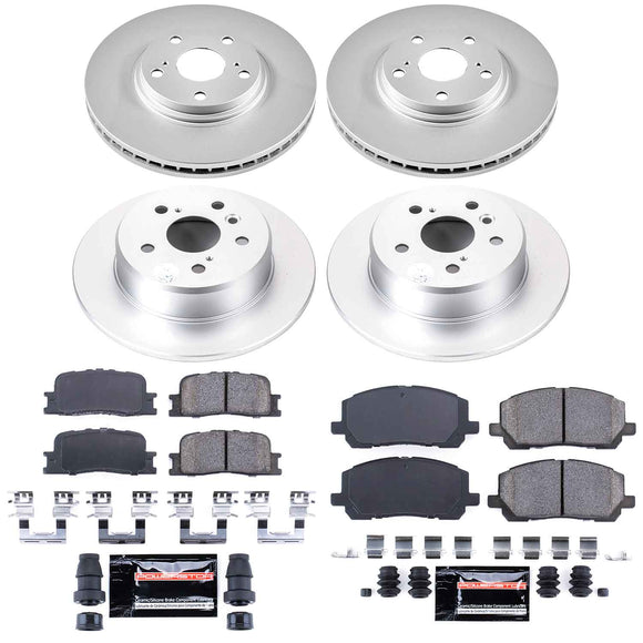 Z23 Daily Driver Premium Carbon-Fiber Ceramic Brake Pad and Fully Coated Rotor K