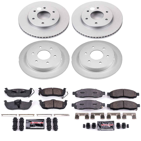 Z23 Daily Driver Premium Carbon-Fiber Ceramic Brake Pad and Fully Coated Rotor K
