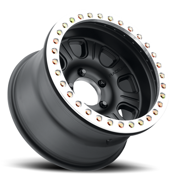 17x9.5 Raceline RT231 Black Machined 5x139.7 5x5.5 ET-32 Wheel Rim