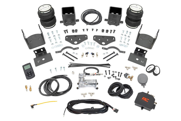 Rough Country Air Spring Kit with compressor For Ford F-250 F-350 17-23