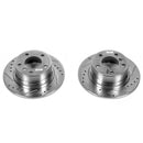 PowerStop Evolution Drilled And Slotted Rotors Pair Rear For BMW Z4