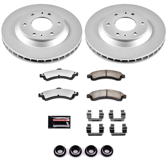 Z36 Truck & Tow Premium Carbon-Fiber Ceramic Brake Pad and Fully Coated Rotor Ki