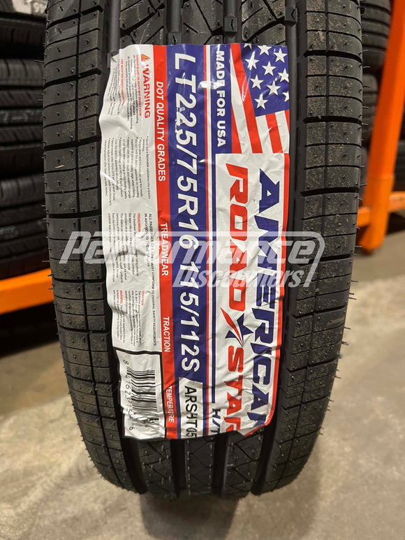 225/75R16 American Roadstar H/T 115S BSW E 225 75 16 2257516