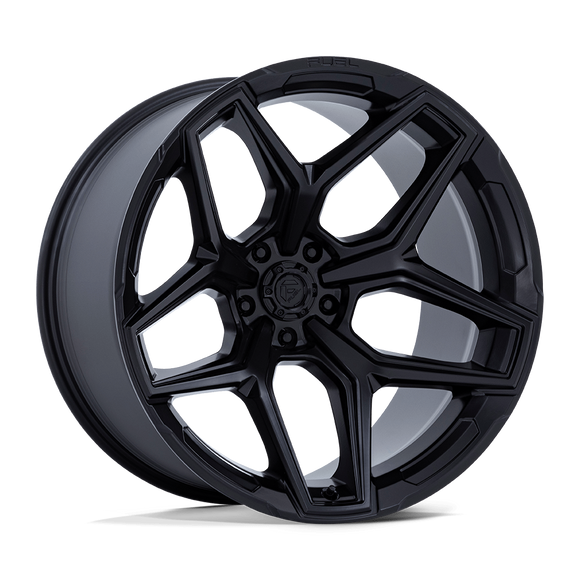 17x9 Fuel Off-Road Flux Blackout 5x127 ET-12 CB71.5 Wheel Rim