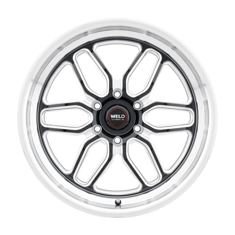 17x10 WELD Performance Laguna 6 Drag Black Mill 6x139.7 6x5.5 ET25 Wheel