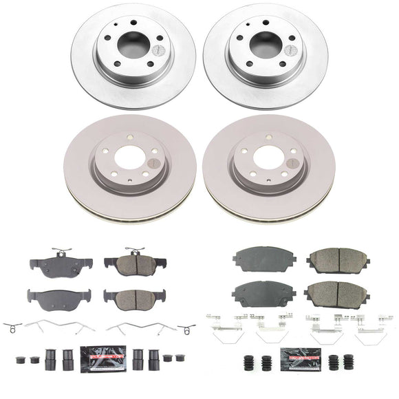 Z23 Daily Driver Premium Carbon-Fiber Ceramic Brake Pad and Fully Coated Rotor K