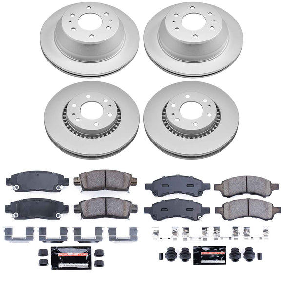 Z23 Daily Driver Premium Carbon-Fiber Ceramic Brake Pad and Fully Coated Rotor K