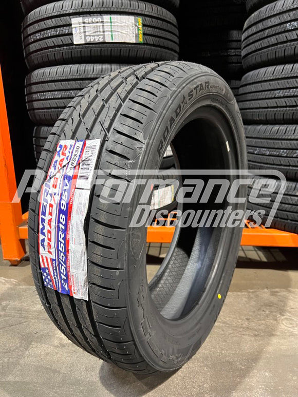 215/55R18 American Roadstar Sport A/S 95V BSW SL 215 55 18 2155518