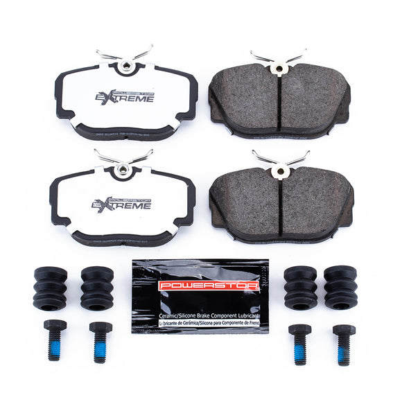 PowerStop Z36 Truck And Tow Carbon-Fiber Ceramic Brake Pads With Hardware