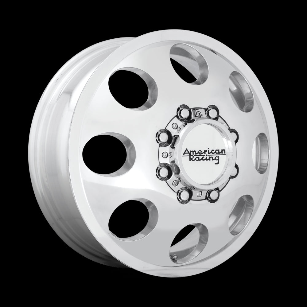 17X6 American Racing AR204 BAJA DUALLY POLISHED 8X165.1 ET111 wheel/rim