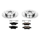 PowerStop Z23 Daily Driver Carbon-Fiber Ceramic Brake Pad and Drilled & Slotted